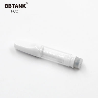 No Burnt 1.0ml Full Ceramic Vape CBD Oil Cartridge With Slim Battery