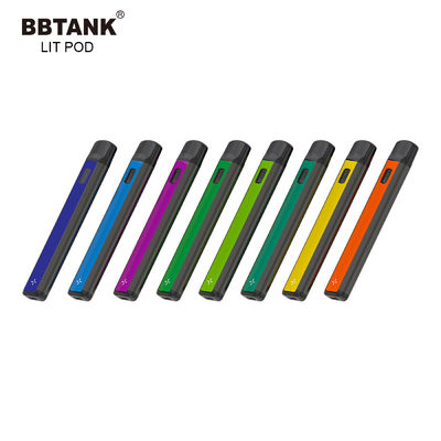 Rechargeable battery ceramic coil 1.0ml cbd oil disposable vape pod device