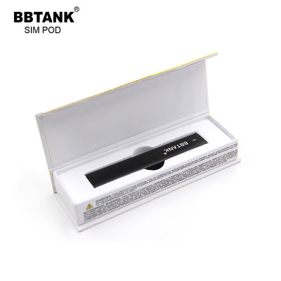 FCC CBD Oil Vaporizer Pen Aluminium Alloy , 1gram Slim Flat Vape Pen