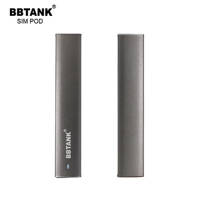 FCC CBD Oil Vaporizer Pen Aluminium Alloy , 1gram Slim Flat Vape Pen