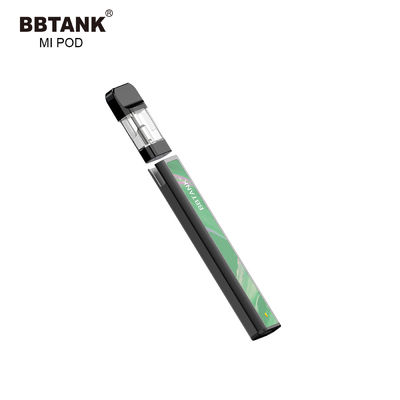 2021 Disposable CBD/THC Vape Pod BBTANK Mi POD Colorful Custom logo and packaging replaceable cartridges Ceramic Coil