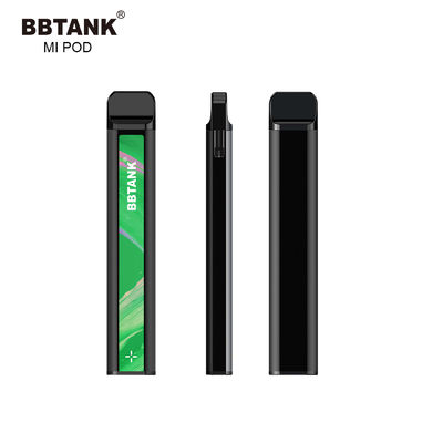 2021 Disposable CBD/THC Vape Pod BBTANK Mi POD Colorful Custom logo and packaging replaceable cartridges Ceramic Coil