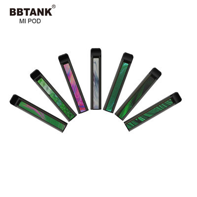 2021 Disposable CBD/THC Vape Pod BBTANK Mi POD Colorful Custom logo and packaging replaceable cartridges Ceramic Coil