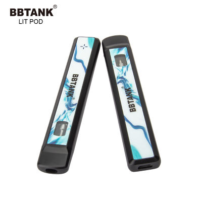 Full Gram 530mAh Slim Delta 10 Disposable Vape Pen Ceramic Coil