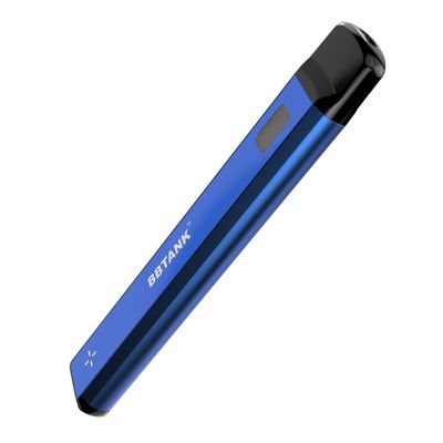 Metal 105mm Thick Oil THC Disposable Vape Device With Ceramic Coil