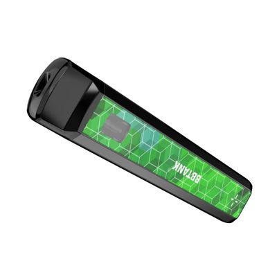 Metal 105mm Thick Oil THC Disposable Vape Device With Ceramic Coil