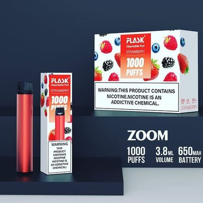 ZOOM Disposal Vapepen devices stability high quality 1000puffs 650mah 304 Stianless steel