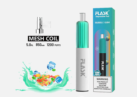 5.0ml 1200 Puffs Electronic Vaporizer Cigarettes Disposable