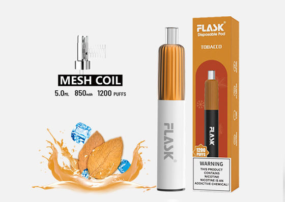 5.0ml 1200 Puffs Electronic Vaporizer Cigarettes Disposable