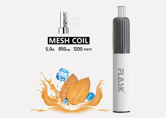 Mesh Coil Smoking Vaporizer Pen Electronic Cigarettes CE Certification
