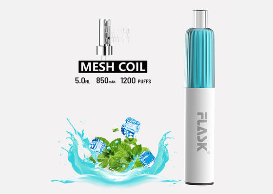 Mesh Coil Smoking Vaporizer Pen Electronic Cigarettes CE Certification