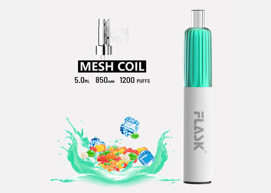 Mesh Coil Smoking Vaporizer Pen Electronic Cigarettes CE Certification