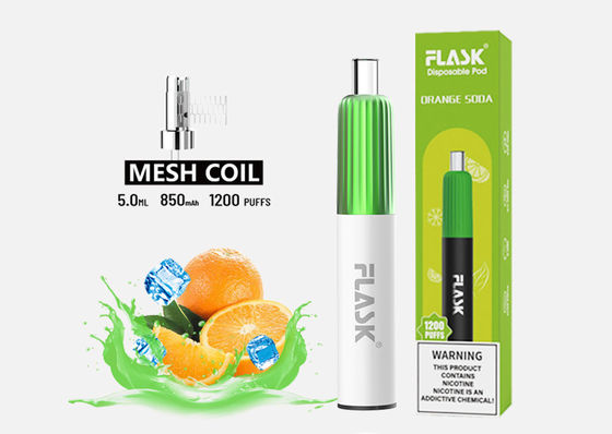 OEM 304SS 5g Disposable Flavored Vaporizer Pen Pod Systems