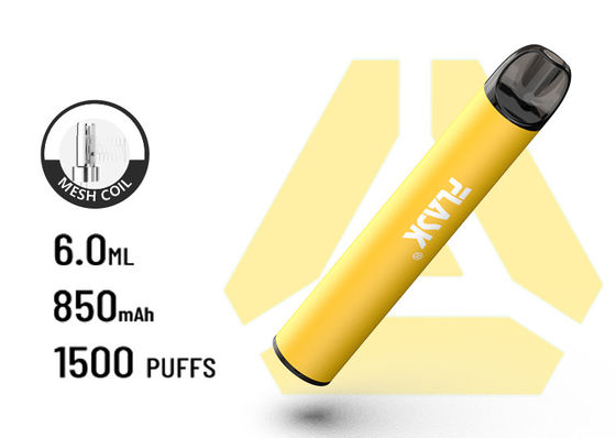 F900 P6 Great AirFlow Disposable VapePen 1500puffs spiral mesh battery 850Mah
