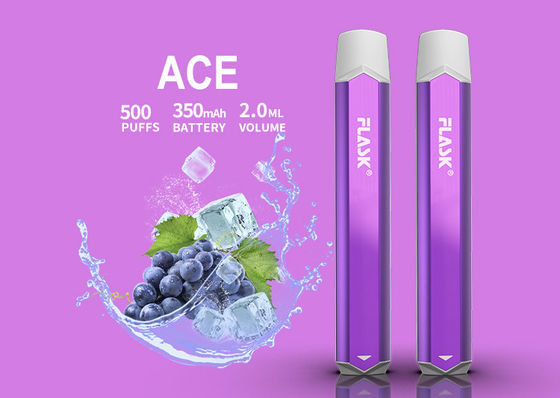 500puffs 350mAH E Cigarette Vaporizer Smok Nic Salt Device Aluminuim Alloy