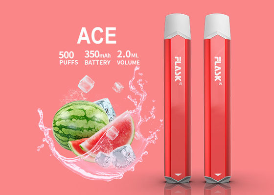 500puffs 350mAH E Cigarette Vaporizer Smok Nic Salt Device Aluminuim Alloy