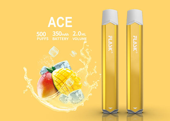 500puffs 350mAH E Cigarette Vaporizer Smok Nic Salt Device Aluminuim Alloy