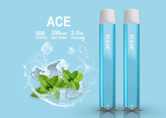 500puffs 350mAH E Cigarette Vaporizer Smok Nic Salt Device Aluminuim Alloy
