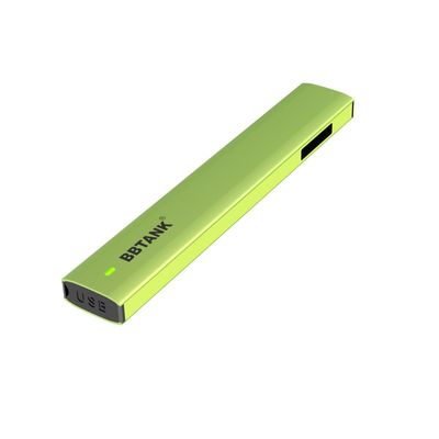 Flat 1ML THC Disposable Vape Device CK Certification With Ceramic Core