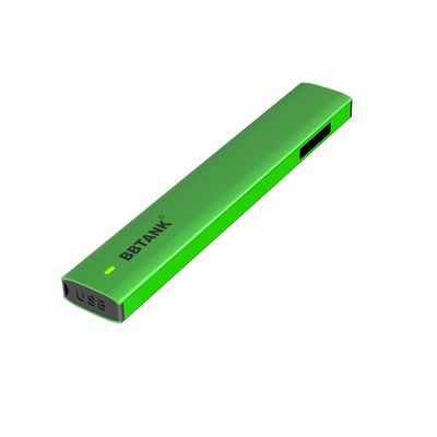Flat 1ML THC Disposable Vape Device CK Certification With Ceramic Core