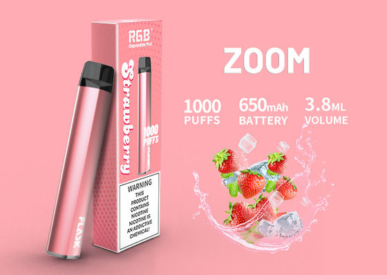 1000puffs Ceramic Oil Cartridge , 3.8ml 650Mah Flavored CBD Vape Cartridge