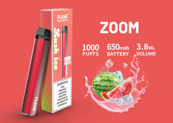 Disposable 650Mah Flavored Vaporizer Pen , ISO9001 E Vapor Cigarettes