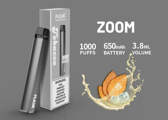 Disposable 650Mah Flavored Vaporizer Pen , ISO9001 E Vapor Cigarettes