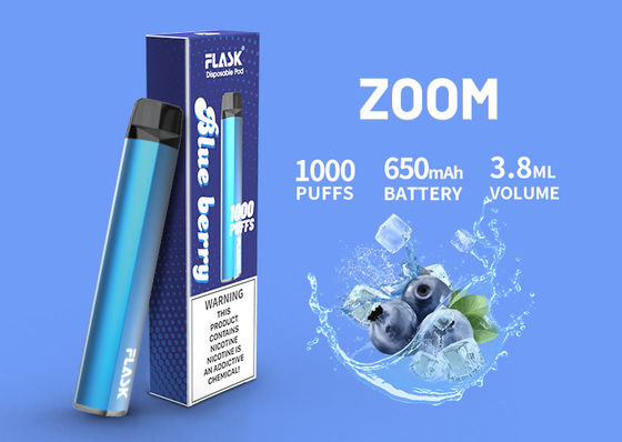 Disposable 650Mah Flavored Vaporizer Pen , ISO9001 E Vapor Cigarettes