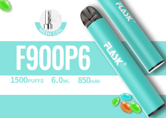 6.0ml Disposable Vape Pod Device , 1500puffs Disposable Vape Pen