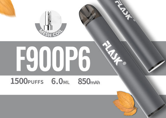 850mah Disposable E Cig No Nicotine , IOS9001 Electronic Health Cigarette