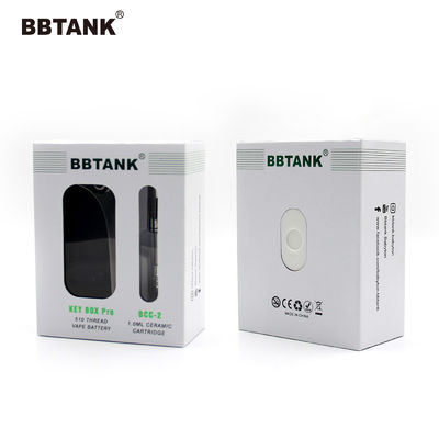 Handmade Custom Vape Cartridge Boxes , Paperboard Premium Vape Packaging Box