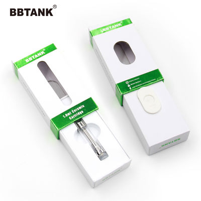 Handmade Custom Vape Cartridge Boxes , Paperboard Premium Vape Packaging Box