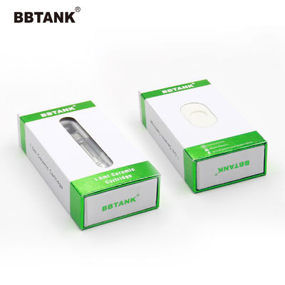 Handmade Custom Vape Cartridge Boxes , Paperboard Premium Vape Packaging Box