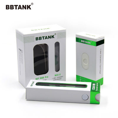 FCC Handmade CMYK Fold Up Packaging Boxes For CBD Vape Pen