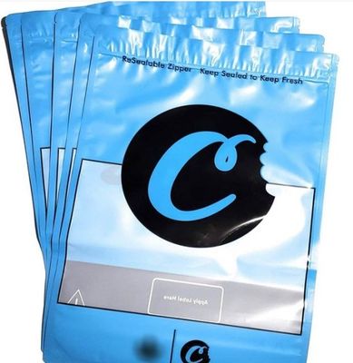 Food Grade PP Mylar Packaging Bags Zipper Top ISO 9001 Certification