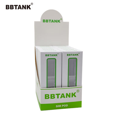 UV Coating Laminated Art Paper Vape Pen Device Boxes Disposable