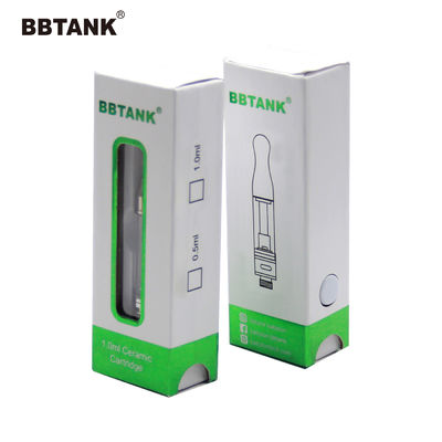 Eco Paper Cardboard CBD Vape Pen Boxes Embossing Printing