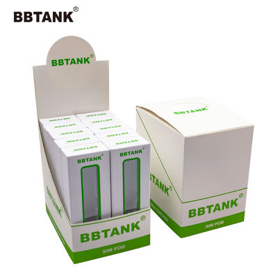 UV Coating Laminated Art Paper Vape Pen Device Boxes Disposable