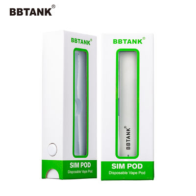 UV Coating Laminated Art Paper Vape Pen Device Boxes Disposable
