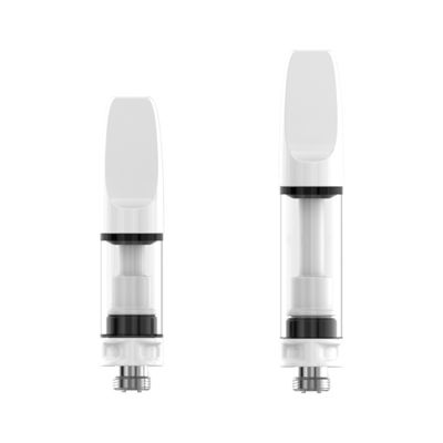 White 0.5g Empty Vape Ceramic Oil Cartridge FCC Certification