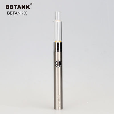 1.0ml THC Glass Oil Cartridge 510 Ceramic Coil With Slim Battery