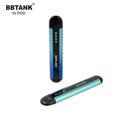 Delta 8 Delta 10 2ml Rechargeable Disposable Vape Device Ceramamic Coil