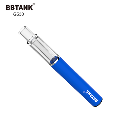 Rechargeable 320mAh THC Disposable Vape Device All Glass Ceramic Coil