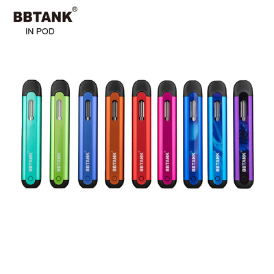 THC Disposable Vape BBTANK IN pod Recharge E-cig 350mah thick oil pod system Delta 8 vape pen CBD oil pen