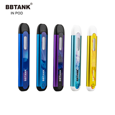 BBTANK 2 ml Thick oil pen Disposable lil vape pod device Rechargeable IN POD Custom Logo  Delta 8 oil pod Vape pen CBD