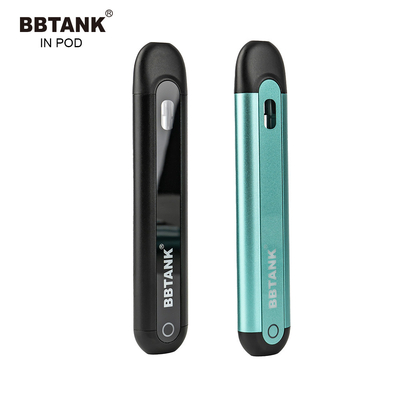 BBTANK IN POD THC Distillate Oil Disposable Vape Device 2ml Ceramic Coil Vape Pod with 100% Quality Control Processes