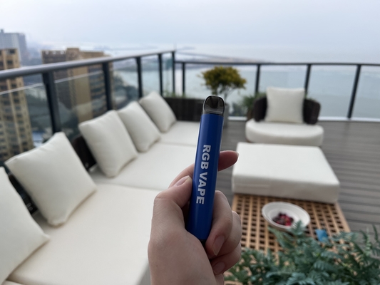 RGB Mesh Coil 6ml Disposable Vape Pod Device 850mah Healthy E Cig