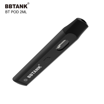 BBtank Disposable Vape Pod 2.0ml With Button For Cannabis Thick Oil Delta 8 HHC