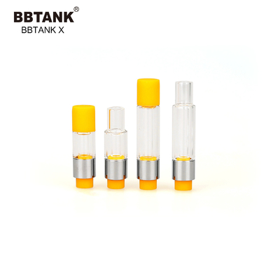 BBTANK factory wholesale original full glass cartridge 0.5ml 1.0 2.0 gram, 510 thread, fit wide range viscosity oil