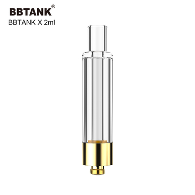 2ml CBD Oil Cartridge Ceramic Coil All Glass 510 Threa Cartridges No Leaking